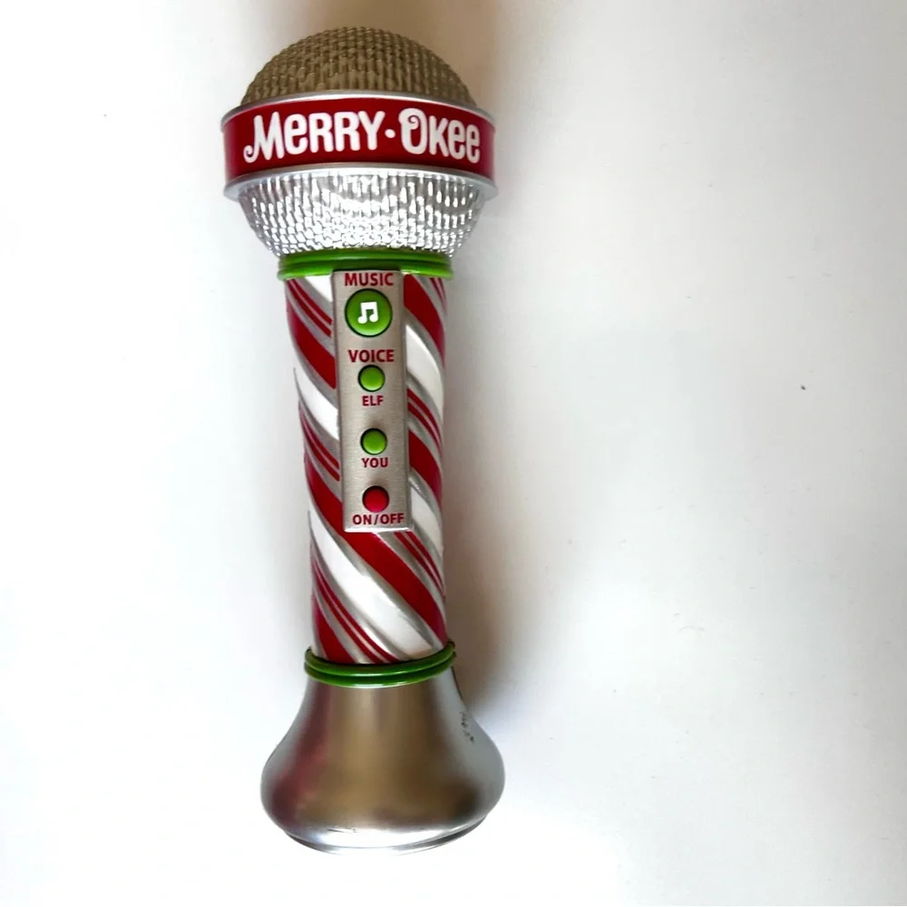 Hallmark Merry-Okee Christmas Interactive Microphone